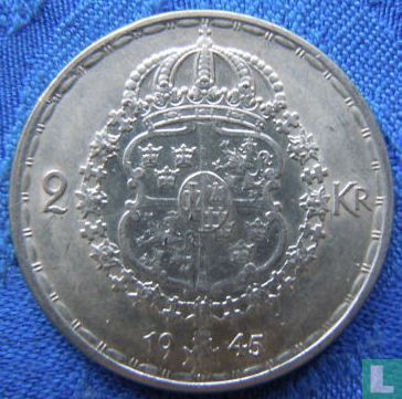 Schweden 2 Kronor 1945 (G) - Bild 1