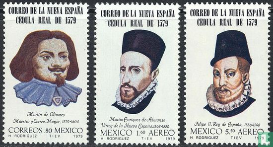 400 jaar Posterijen in "Nueva España"