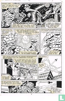 Marvel Two-in-one , originele pagina - Afbeelding 1