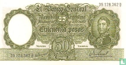 Argentine 50 pesos - Image 1
