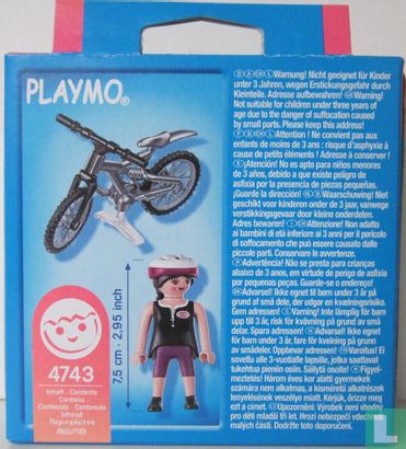 Playmobil Vrouw op Mountainbike / Woman on Mountain Bike - Bild 2