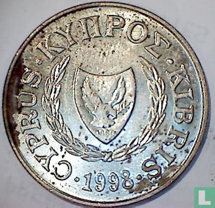 Chypre 20 cents 1998 - Image 1