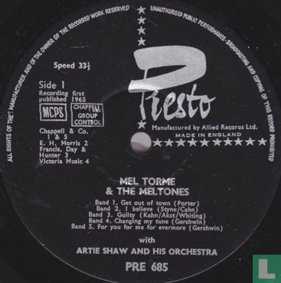 Mel Torme and The Meltones  - Image 3