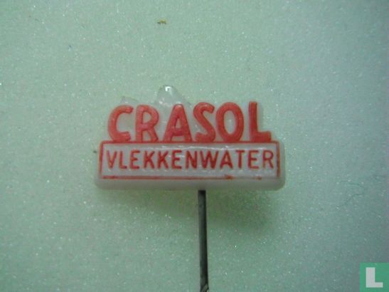 Crasol Vlekkenwater [red on white]