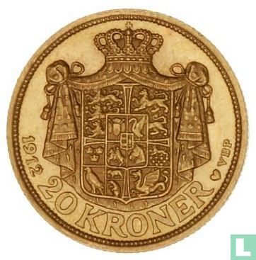 Denemarken 20 kroner 1912 - Afbeelding 1