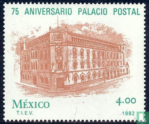 75 years main post office, Mexico City