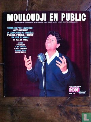 Mouloudji en public - Afbeelding 1