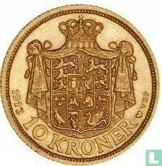 Denemarken 10 kroner 1913 - Afbeelding 1