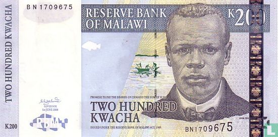 Malawi 200 Kwacha 2004 - Image 1