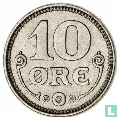 Danemark 10 øre 1923 - Image 2