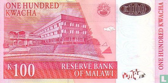 Malawi 100 Kwacha 2009 - Bild 2