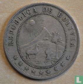 Bolivia 10 centavos 1907 - Image 2