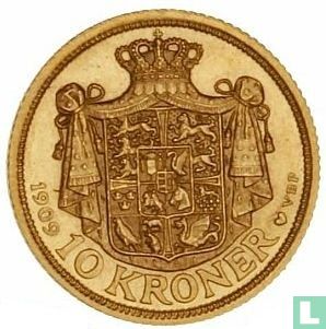 Danemark 10 kroner 1909 - Image 1
