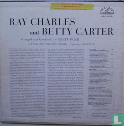 Ray Charles and Betty Carter - Afbeelding 2