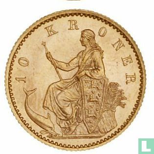 Dänemark 10 Kroner 1900 - Bild 2