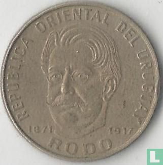 Uruguay 50 pesos 1971 "100th anniversary Birth of José Enrique Rodó" - Afbeelding 2