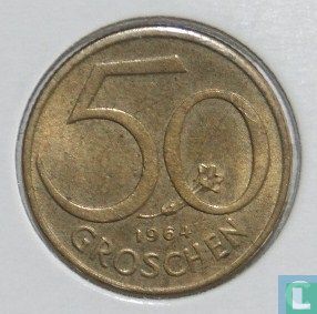 Autriche 50 groschen 1964 - Image 1