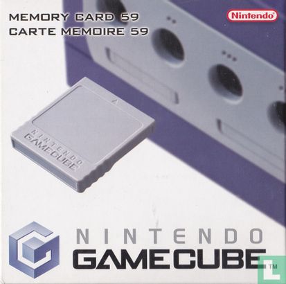 Nintendo Gamecube Memory Card 59 - Afbeelding 1