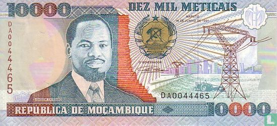 Mozambique 10.000 meticais - Image 1