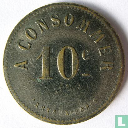 10 centimes a consommer G.M. / CARTAUX PARIS - Image 1