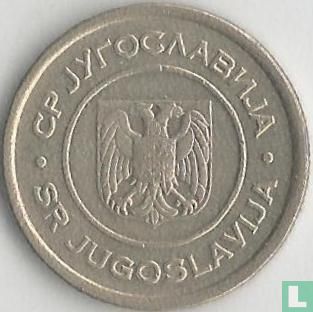 Joegoslavië 5 dinara 2002 - Afbeelding 2