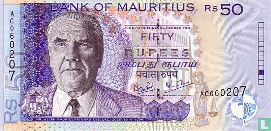 MAURICE 50 Rupien - Bild 1
