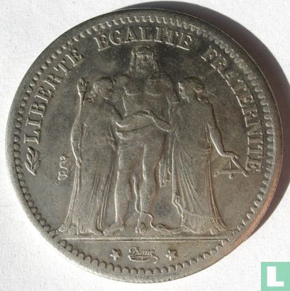 Frankrijk 5 francs 1875 A replica - Afbeelding 2
