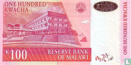 Malawi 100 Kwacha 2003 - Image 2