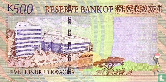 Malawi 500 Kwacha 2003 - Image 2