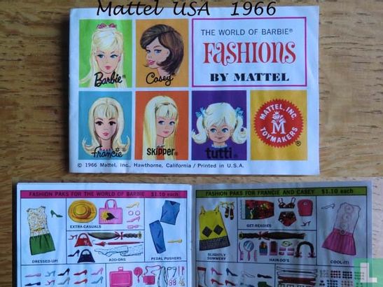 Booklet Mattel 1966 (1) 