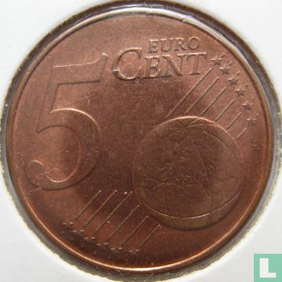 Pays-Bas 5 cent 1999 (fautée) - Image 2