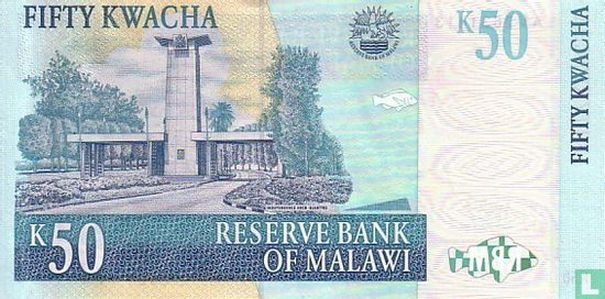Malawi 50 Kwacha 2005 - Afbeelding 2