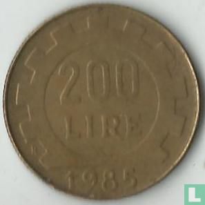 Italy 200 lire 1985 - Image 1