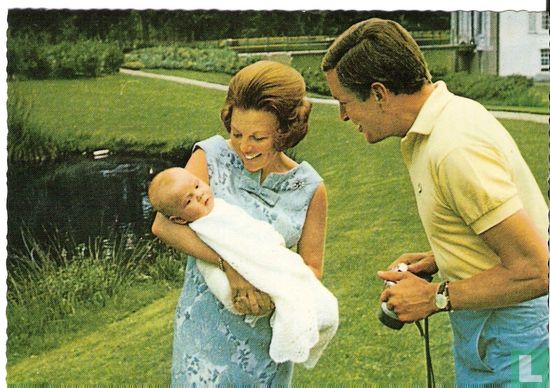 Z.K.H. Prins Willem-Alexander met zijn ouders - Bild 1