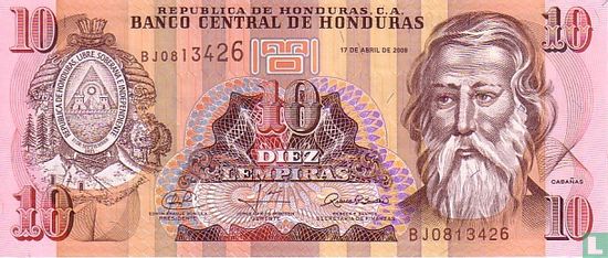 Honduras 10 Lempiras - Image 1