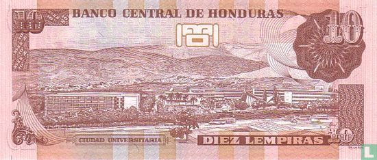 Honduras 10 Lempiras - Image 2