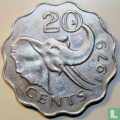 Swaziland 20 cents 1979 - Image 1