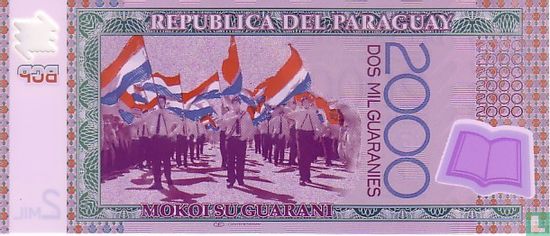 Paraguay 2000 Guarani - Image 2