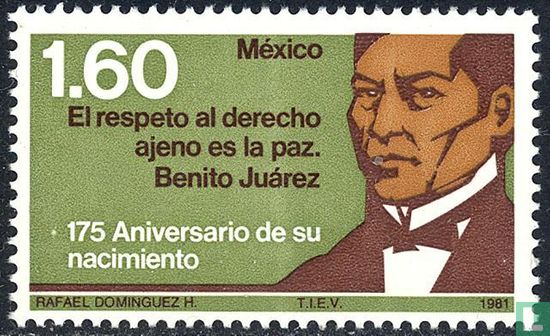 175e anniversaire de Benito Juarez