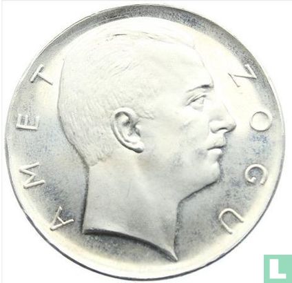Albanië 5 franga ari 1927 - Afbeelding 2