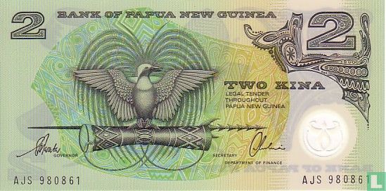 Papua New Guinea 2 Kina ND (1997) - Image 1