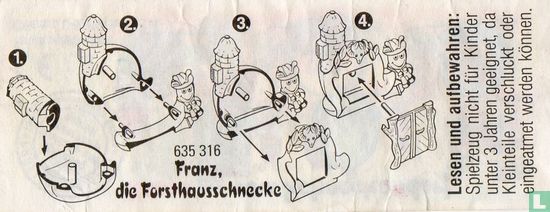 Franz,die Forsthausschnecke - Afbeelding 3