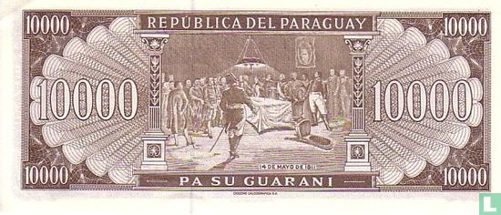 PARAGUAY  10 000 Guaranies - Image 2