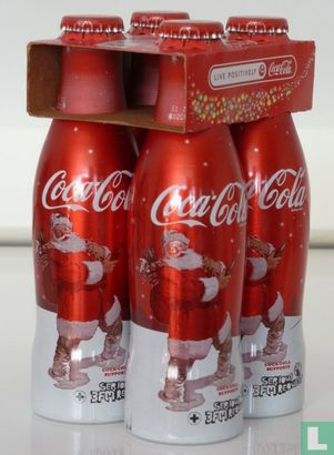 Coca-Cola serious request aluminium fles