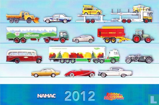 Auto in miniatuur kalender 2012 - Image 1