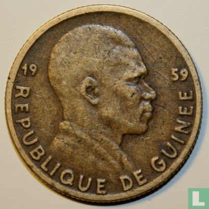 Guinea 5 francs 1959 - Image 1