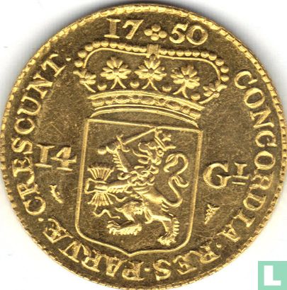 Gouden Rijder 14 g naslag 1962 - Bild 1