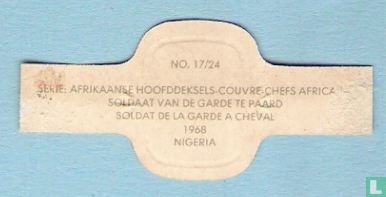 Soldaat van de garde te paard  1968  Nigeria - Afbeelding 2