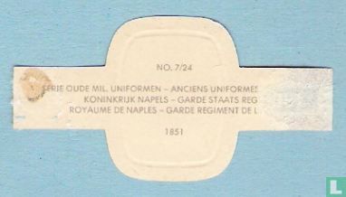 Royaume de Naples - Garde Régiment de l'État 1851 - Image 2