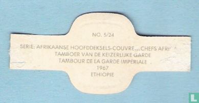 Tamboer van de keizerlijke garde  1967  Ethiopie - Image 2